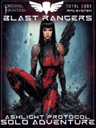 Blast Rangers - Solo Adventure - Ashlight Protocol