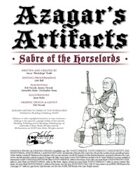 Azagar’s Artifacts: Sabre of the Horselords