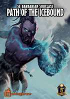 Barbarian: Path of the Icebound | 5E 2024 Subclass