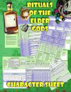 Rituals of the Elder Gods - Official Character Sheet (Form-Fillable)