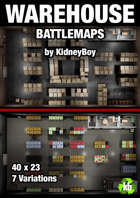Warehouse Battlemaps