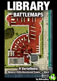 Modern Intersection Battlemaps - KidneyBoy | DriveThruRPG