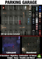 Parking Garage Battlemaps