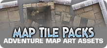 Map Tile Packs - Adventure Map Art Assets