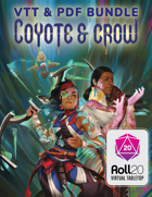 Coyote & Crow Core Rulebook  | Roll20 VTT + PDF [BUNDLE]