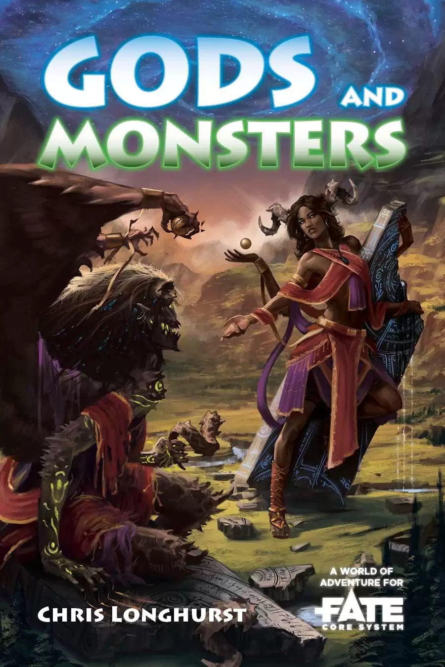 Gods and Monsters  A World of Adventure for Fate Core - Evil Hat  Productions | Fate | DriveThruRPG