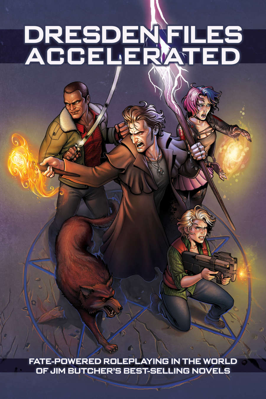 Dresden Files Accelerated - Evil Hat Productions, LLC, Dresden Files, Fate Worlds (Big)