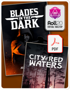 Red Blades Bundle | Roll20 + PDF [BUNDLE]