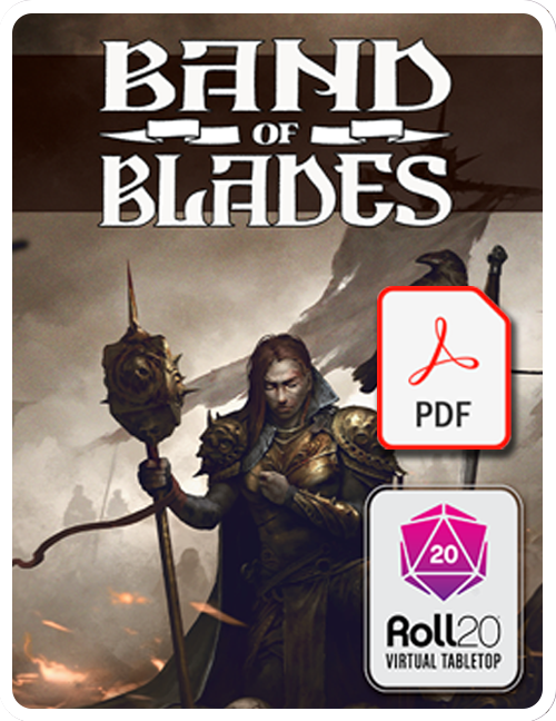 Band of Blades | Roll20 VTT + PDF [BUNDLE] - Evil Hat Productions