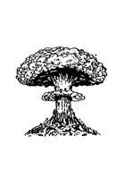 Atomic Explosion Stock Art