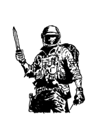 Post Apocalyptic Survivor Stock Art