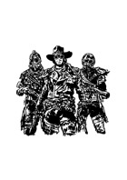 Dieselpunk Bandits Stock Art