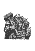Dwarf Warrior Stock Art