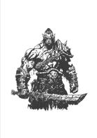 Barbarian Orc Stock Art