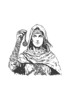Young Priest Stock Art