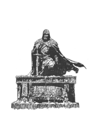 Knight Statue Stock Art