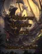 Wonderous Adventure Cards (Encounter Deck)