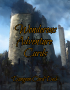 Wonderous Adventure Cards (Dungeon Deck)