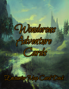 Wonderous Adventure Cards (Encounter Map Deck)