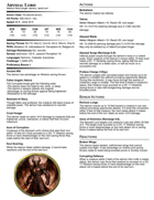 Avenshia - Corrupted Angel Character Sheet Pack