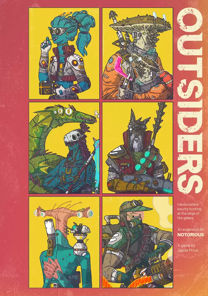 OUTSIDERS: an expansion for NOTORIOUS