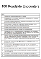 100 Roadside Encounters