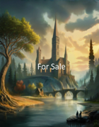 Manor On The Hill (Stock Art)
