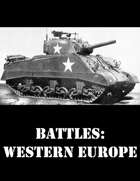 Battles: Western Europe