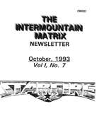 The Intermountain Matrix Vol I No 07