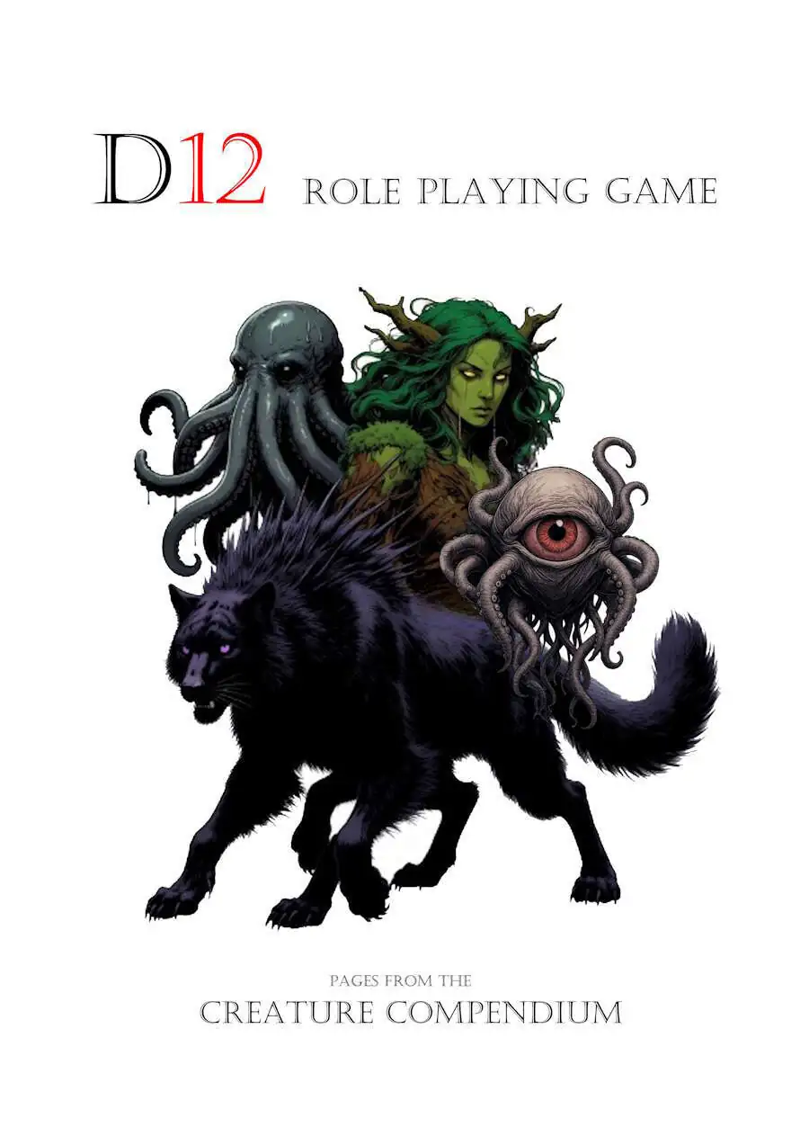 Pages from the Creature Compendium [BUNDLE] - d12 Studios | DriveThruRPG