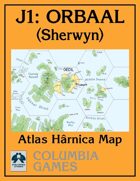 Atlas Map J1: Orbaal - Sherwyn