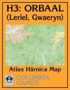 Atlas Map H3: Leriel & Gwaeryn, Orbaal