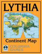 Lythia Continent Map