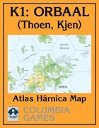 Atlas Map K1: Orbaal - Thoen & Kjen