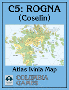 Ivinia Atlas Map C5: Coselin, Rogna