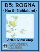 Ivinia Atlas Map D5: North Geldalund, Rogna