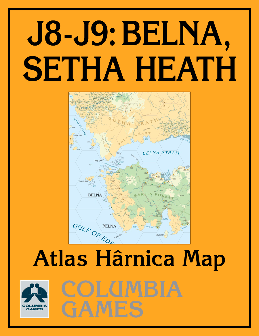 Atlas Hârnica Map J8-J9: Belna Island & Setha Heath - Columbia