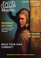 d12 Monthly Issue 26 - Guilds & Factions Issue