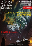 d12 Monthly Issue 58 FULL Version - OSE Alternative Player's Guide