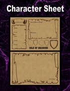 Isle of Dragons Character Sheet