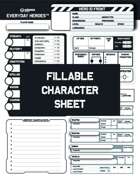 Everyday Heroes™ Character Sheets