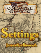 Colonial Gothic: Settings