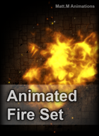 Animated Fire Set V1
