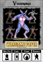 Vizzerdrix - Customizable and Printable Paper Mini Figurines and Cards