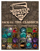 Critters & Creatures: Monster Token Pack 01: The Classics