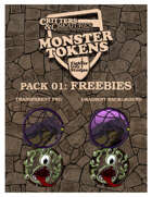 Critters & Creatures: Monster Token Pack 01: Freebies