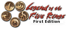 Legend of the Five Rings 1st Edition