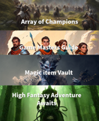 Array of Champions Game Masters Guide & Magic Item Vault