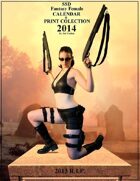 2014 Fantasy Female Calendar & Print Set