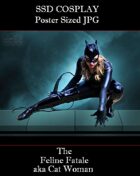CosPlay: The Feline Fatale (Poster Sized Jpg)
